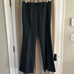 Jaidan Trousers, Charcoal Grey, pinstripe. Size 6.
